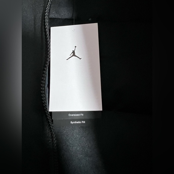 NWT JORDAN Flight Renegade Lost and Found Black Bomber Jacket Sz S - Picture 13 of 14